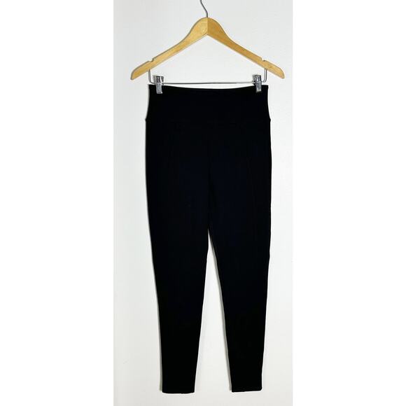 SPANX Pants - ASSETS by SPANX Women's Ponte Shaping Leggings Black sz L